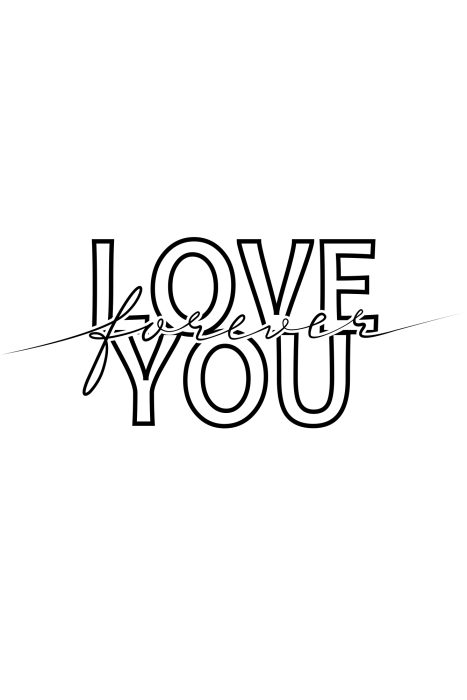 Poster Minimalistische afbeeldingen met inscripties