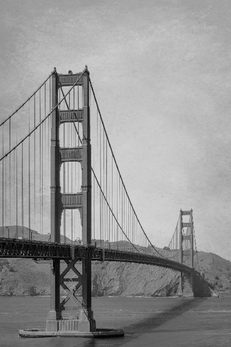 Poster De iconische Golden Gate Bridge