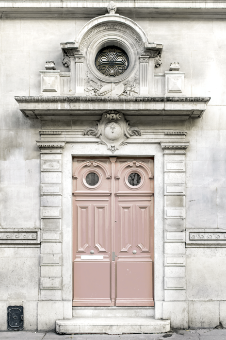 Poster Klassieke entree van een huurhuis