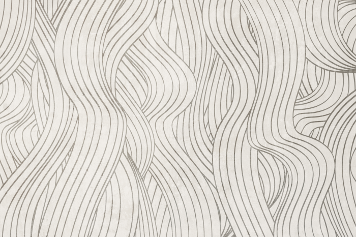 Poster Structureel motief met ritmische golven