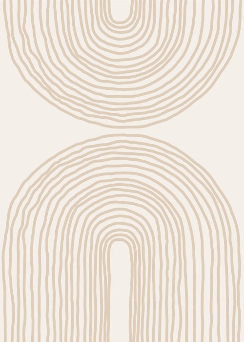 Poster Geometrische Formen Minimalismus