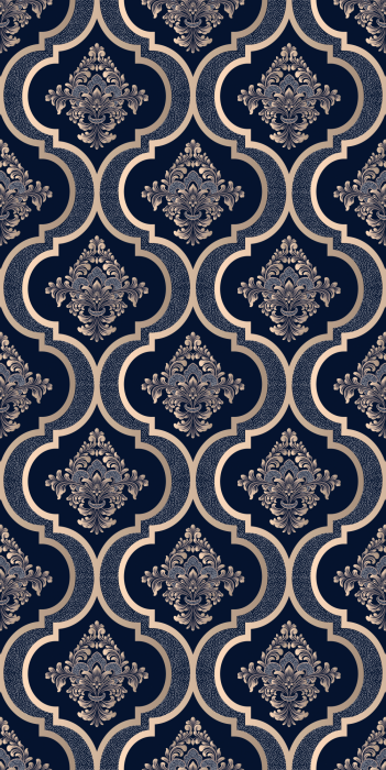 Behang Decoratief patroon in Marokkaanse stijl