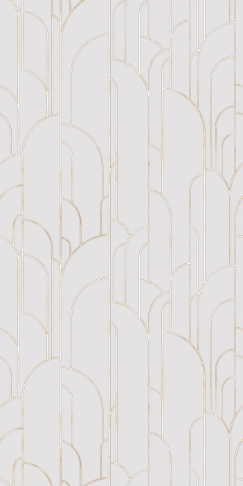 Behang Een subtiel geometrisch patroon met lijnen