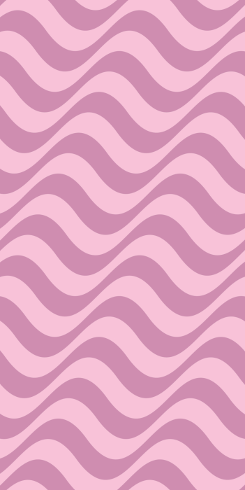 Behang Pastelroze golven