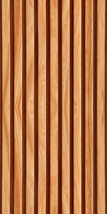 Behang Bruine wandpanelen