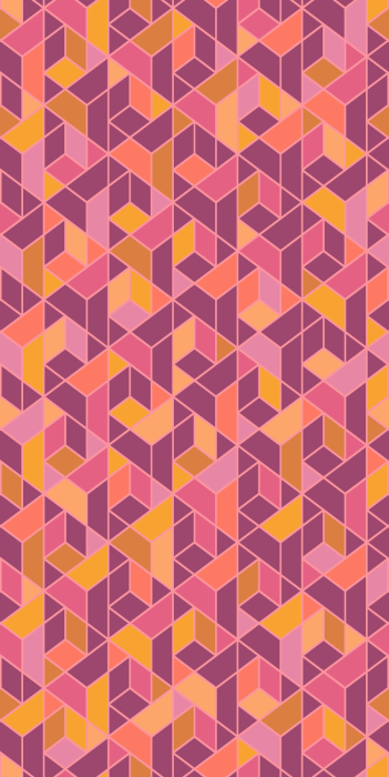 Behang Abstract geometrisch patroon