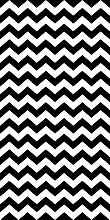 Behang Grafisch zigzagpatroon