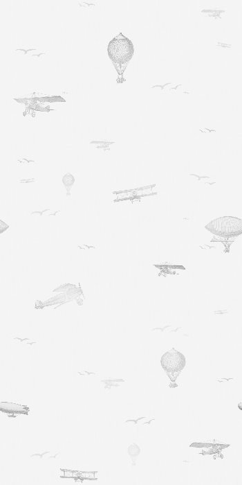 Behang Minimalistische balloncompositie