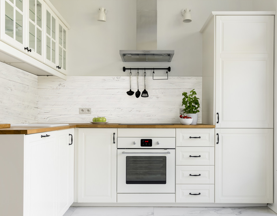 Keuken in lichte kleuren