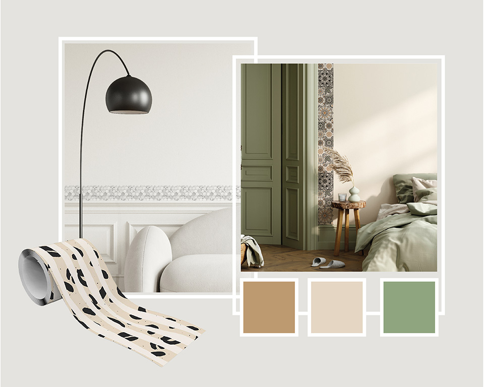 Moodboard – sierranden voor op de muur