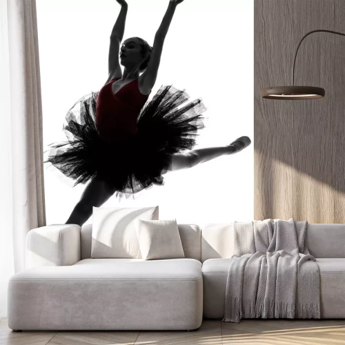 Sticker jonge vrouw ballerina ballet danser