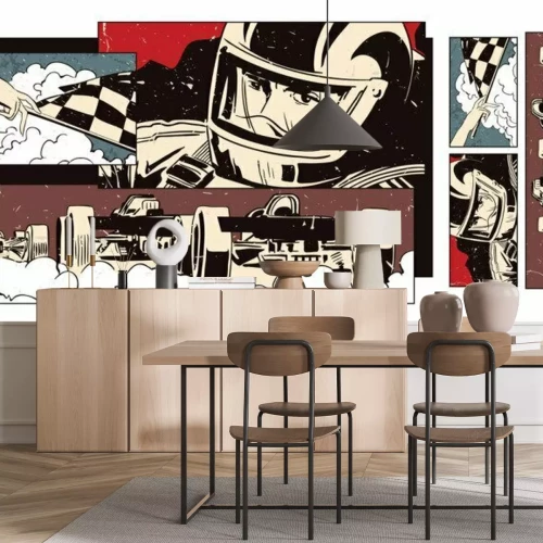 Fotobehang Thema's van autosport