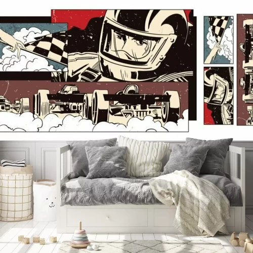 Fotobehang Thema's van autosport