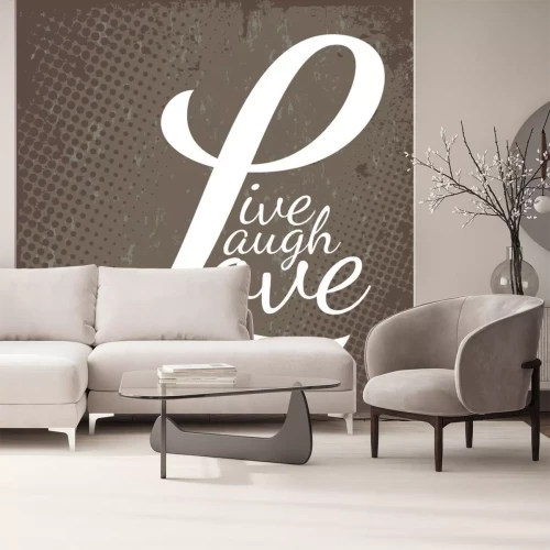 Sticker Motiverende witte woorden