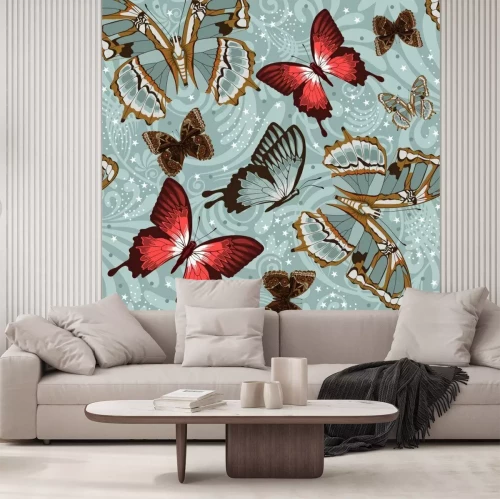 Sticker Naadloze achtergrond