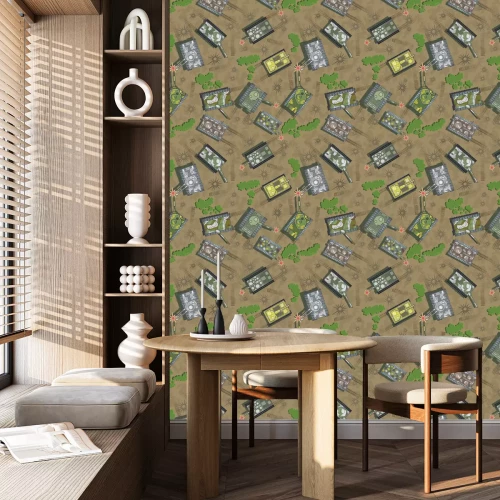 Behang Tanks op het slagveld