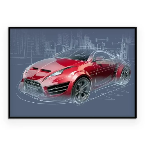 Visualisatie van het product