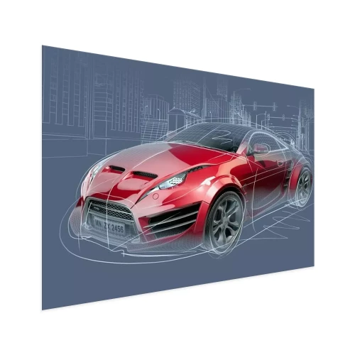 Visualisatie van het product