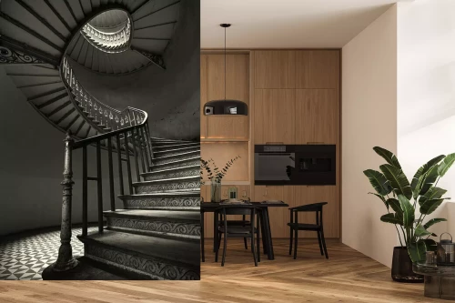 Visualisatie van het product