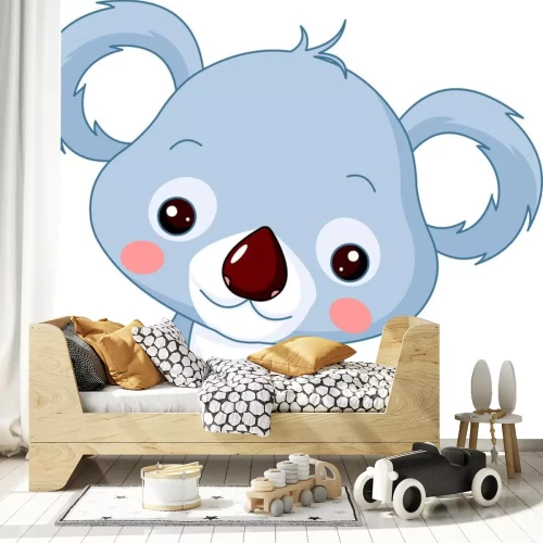 Sticker Een vriendelijke koalabeer met blosjes