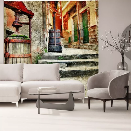 Fotobehang Retro italiaanse straten