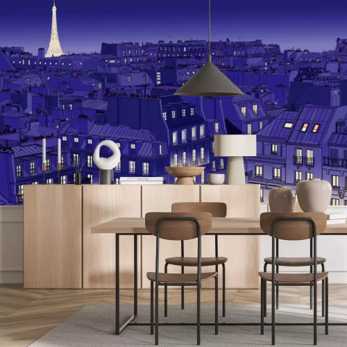 Sticker daken in Parijs