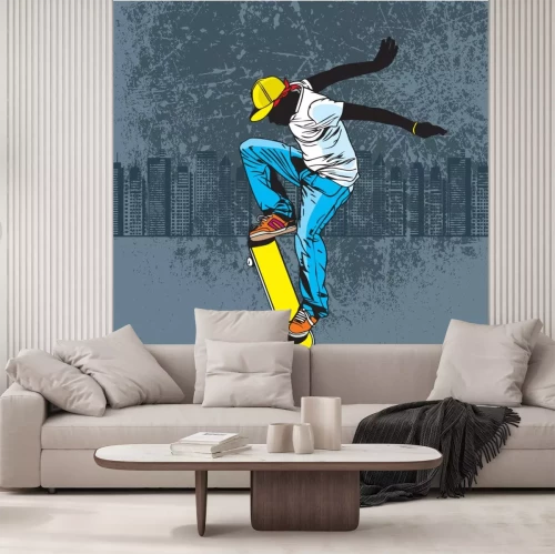 Sticker skateboarden