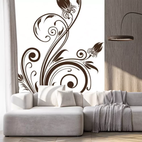 Sticker Floral design element