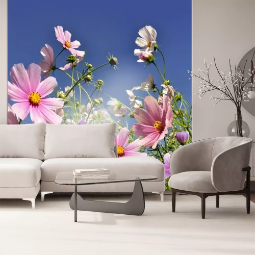 Fotobehang Weidebloemen