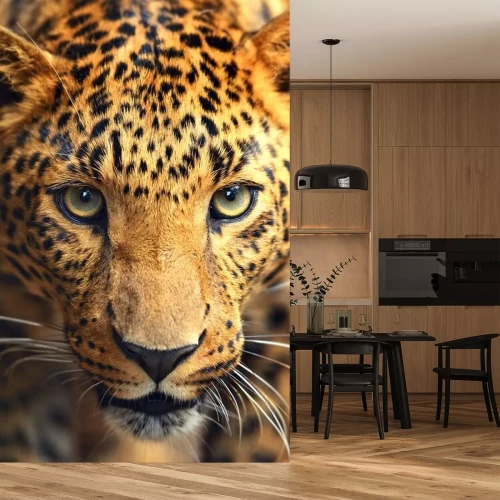 Sticker Luipaard portret