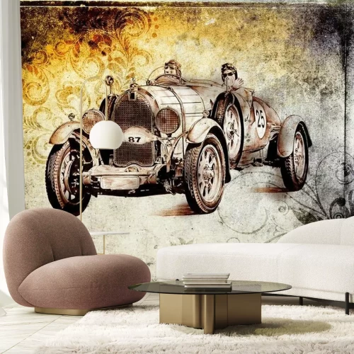 Fotobehang Oude oldtimer retro vintage
