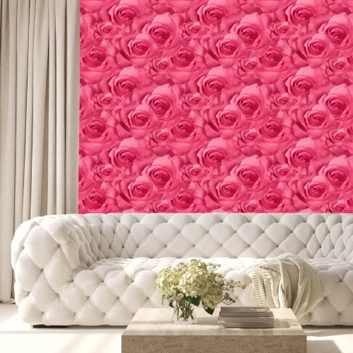 Behang Een boeket van honderd rozen