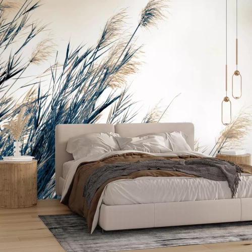 Fotobehang Natuur met gras