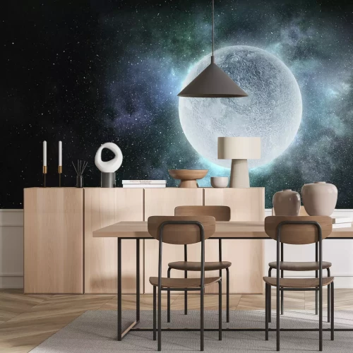 Fotobehang Ruimtebeeld van de maan