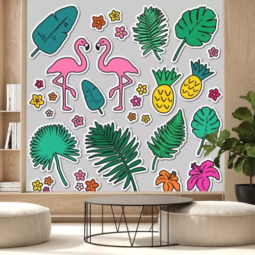 Sticker Tropische stickerset