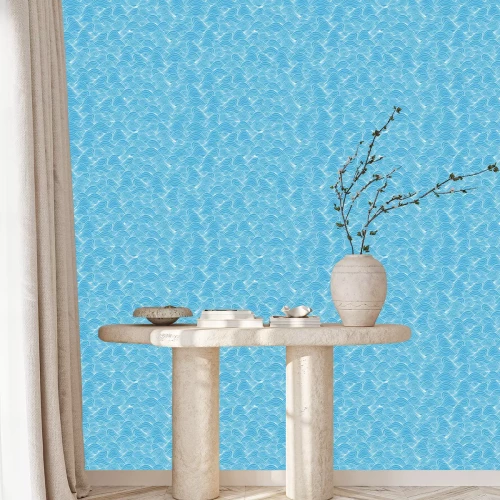 Behang Ruwe zeegolven