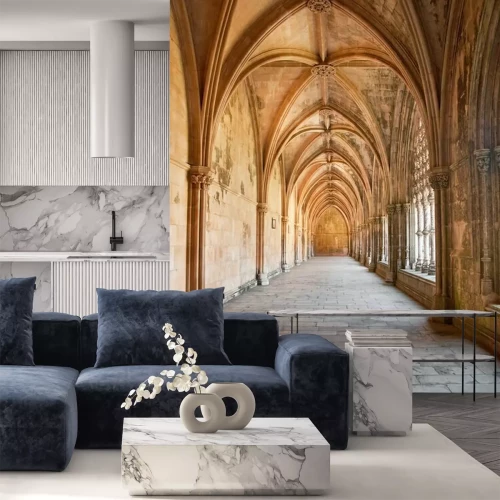 Fotobehang Interieur van de kathedraal