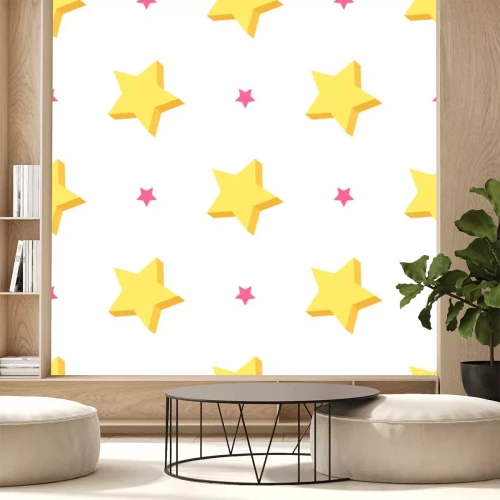 Sticker Sterrenhemel naadloze patroon vectorillustratie