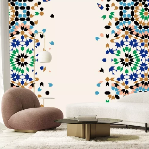 Sticker Marokko desintegratie sjabloon.