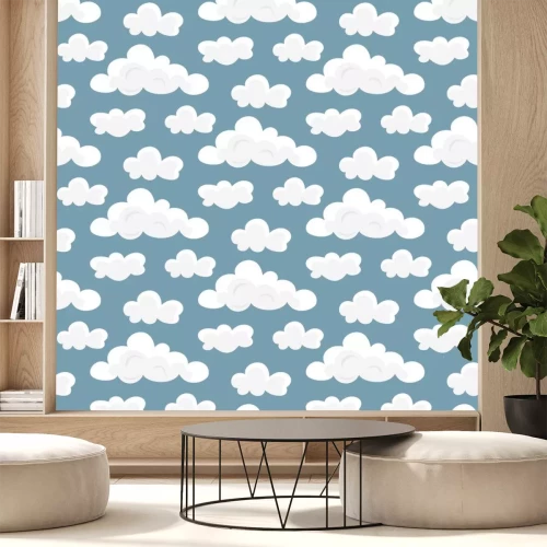 Sticker Cartoon wolken
