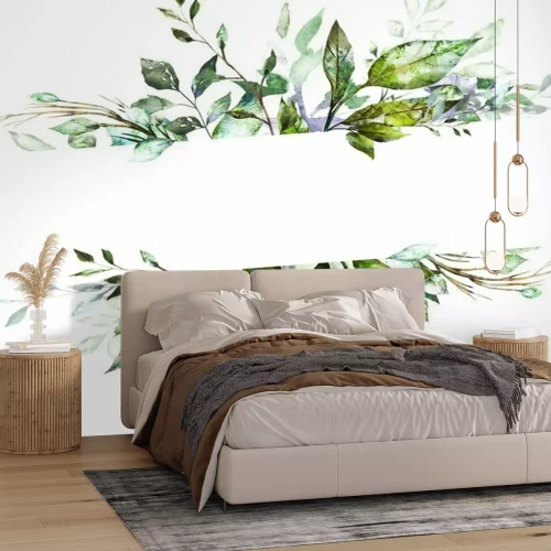 Fotobehang Planten als omlijsting