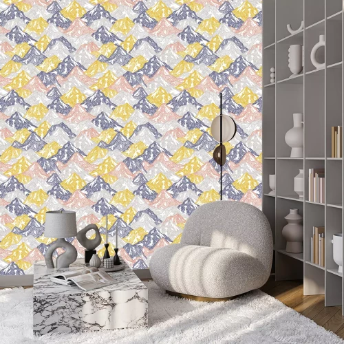 Behang Dicht bergthema