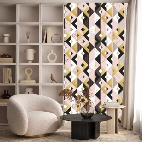 Behang Thema geïnspireerd door Azteekse kunst