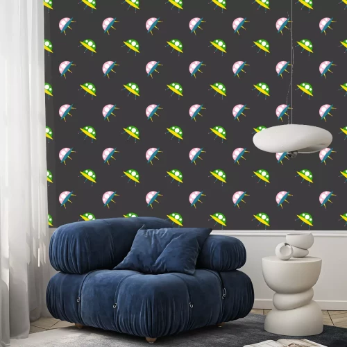 Behang Ongeïdentificeerde vliegende objecten