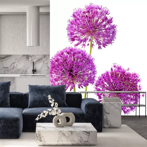 Sticker Grote opengewerkte bloemen