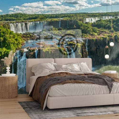 Fotobehang Iguazu-watervallen in Brazilië