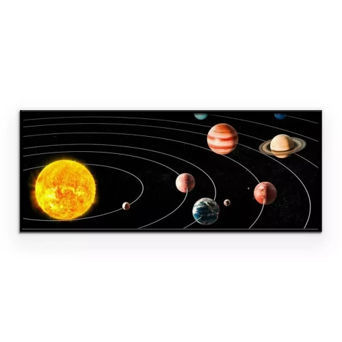 Poster 3D Zonnestelsel