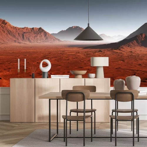 Fotobehang Landschap van de planeet Mars