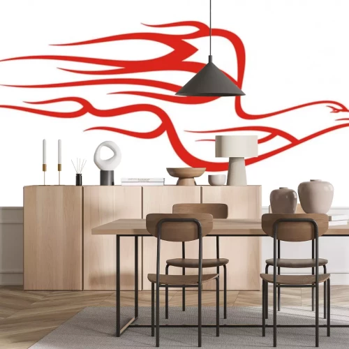 Sticker Flaming Eagle