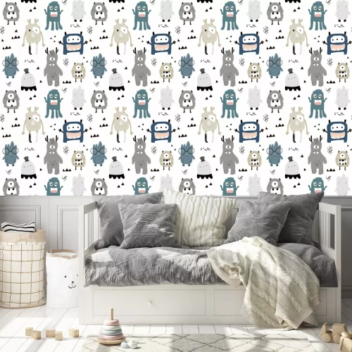 Behang Aliens van buitenaardse planeten